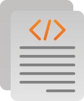 Script Vector Icon Design