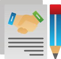 Agreement Vector Icon Design
