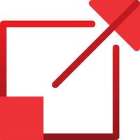 Resize Vector Icon Design