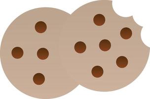 diseño de icono de vector de galletas