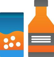 Alcoholic Drink Vector Icon Design