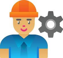 Engineer Vector Icon Design