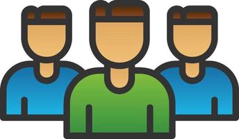 Teamwork Vector Icon Design
