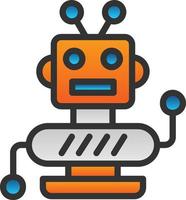 Robot Vector Icon Design