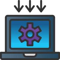 Data Processing Vector Icon Design