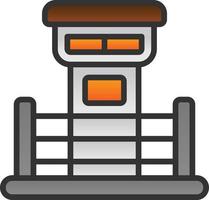 diseño de icono de vector de torre