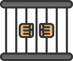 Jail Vector Icon Design