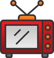 diseño de icono de vector de televisión