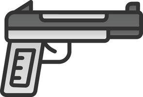 diseño de icono de vector de pistola