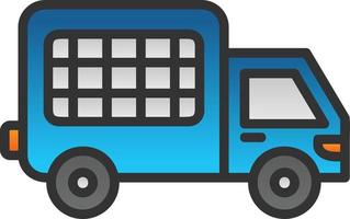 Paddy Wagon Vector Icon Design