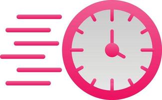 Fast Time Vector Icon Design