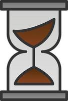 diseño de icono de vector de reloj de arena