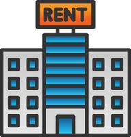 For Rent Vector Icon Design