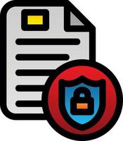 Privacy Policy Vector Icon Design