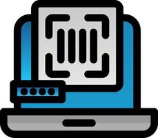 Authentication Vector Icon Design