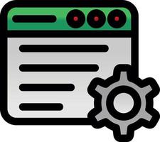Data Management Vector Icon Design