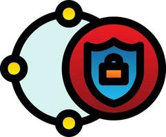 Private Network Vector Icon Design