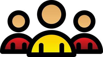 Group Vector Icon Design