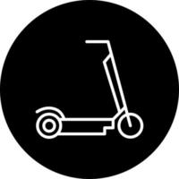 Kick Scooter Vector Icon