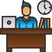 Workplace Vector Icon Design