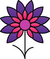 diseño de icono de vector de flores de cebollino