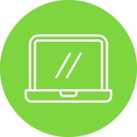 Laptop Vector Icon Design