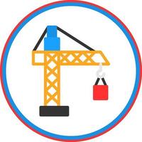 Crane Vector Icon Design