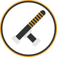 Baton Vector Icon Design