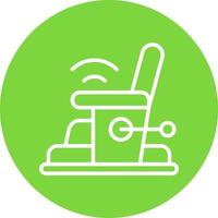 Electric Chair Vector Icon Design