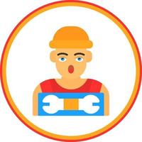 Technician Vector Icon Design