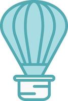 Hot Air Balloon Vector Icon