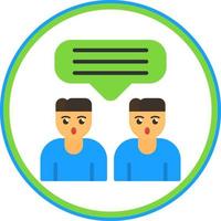 Talk Vector Icon Design