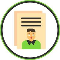 Professional Profile Vector Icon Design