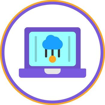 diseño de icono de vector computacional