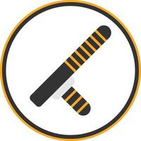 Baton Vector Icon Design