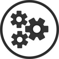 Cogwheel Vector Icon Design