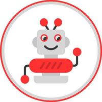 Robot Vector Icon Design