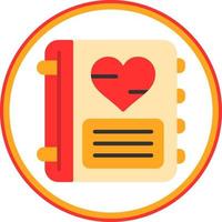 Diary Vector Icon Design