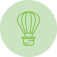 Hot Air Balloon Vector Icon