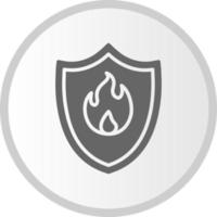 icono de vector de protección contra incendios