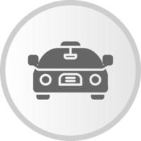 icono de vector de taxi