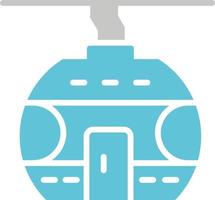 Cable Car Cabin Vector Icon