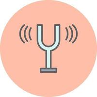 Sound Fork Vector Icon