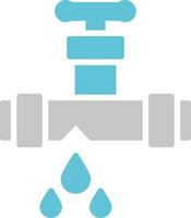 Leaking Pipe Vector Icon