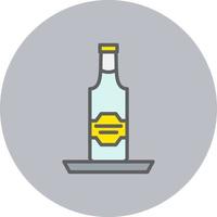 Beer Bottle Vector Icon