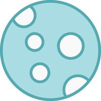 Moon Surface Vector Icon