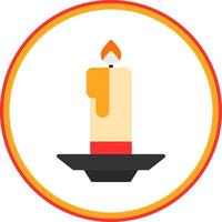 Candle Vector Icon Design