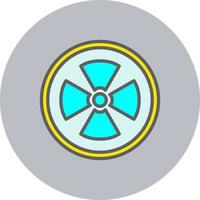 Radiation Vector Icon