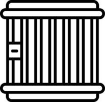 Prison Vector Icon Design