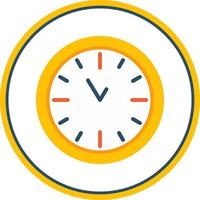 diseño de icono de vector de reloj de pared